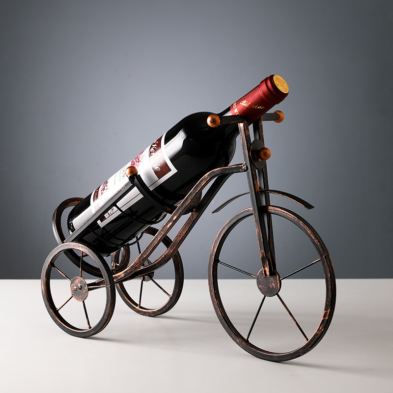 Home Bar Stand - Metalowy stojak na wino wiszący uchwyt