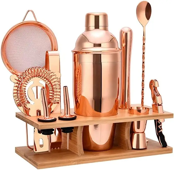Boston Shaker Set - Zestaw barmański 12-częściowy, shaker do koktajli