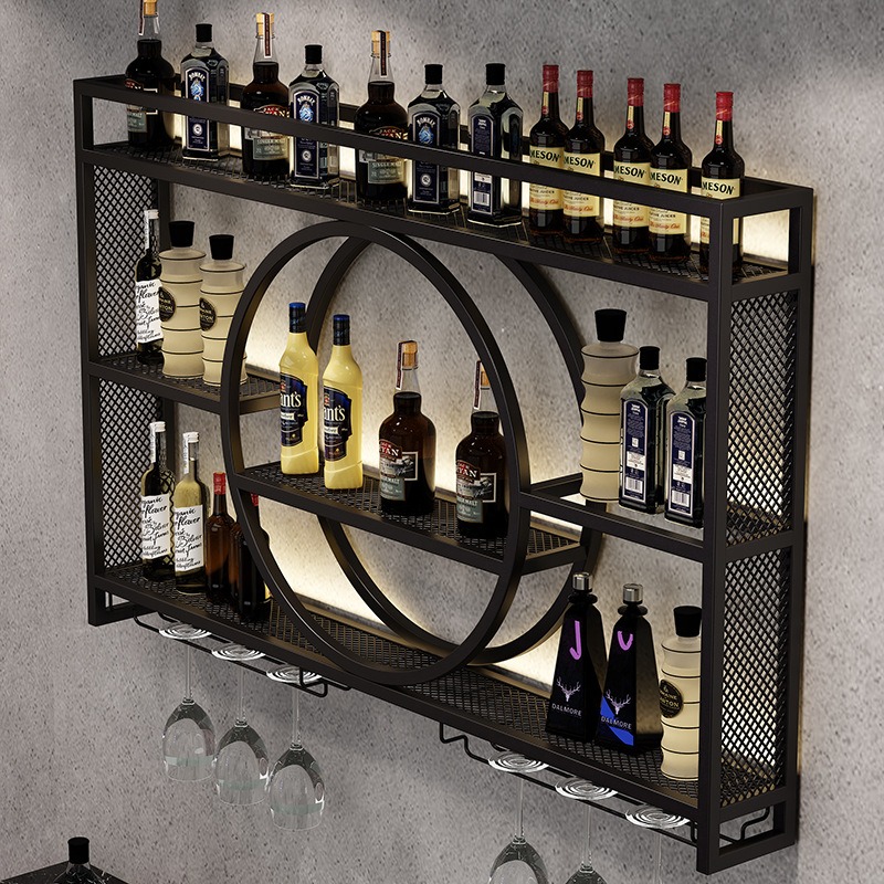 Półka na wino do baru, wisząca – Home Bar Stand recenzja i cena