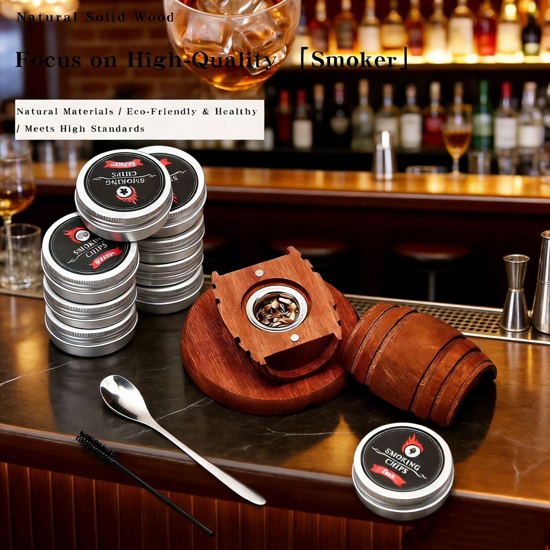 Zestaw do wędzenia whisky, dęb – Smoking Gun Kit recenzja i cena
