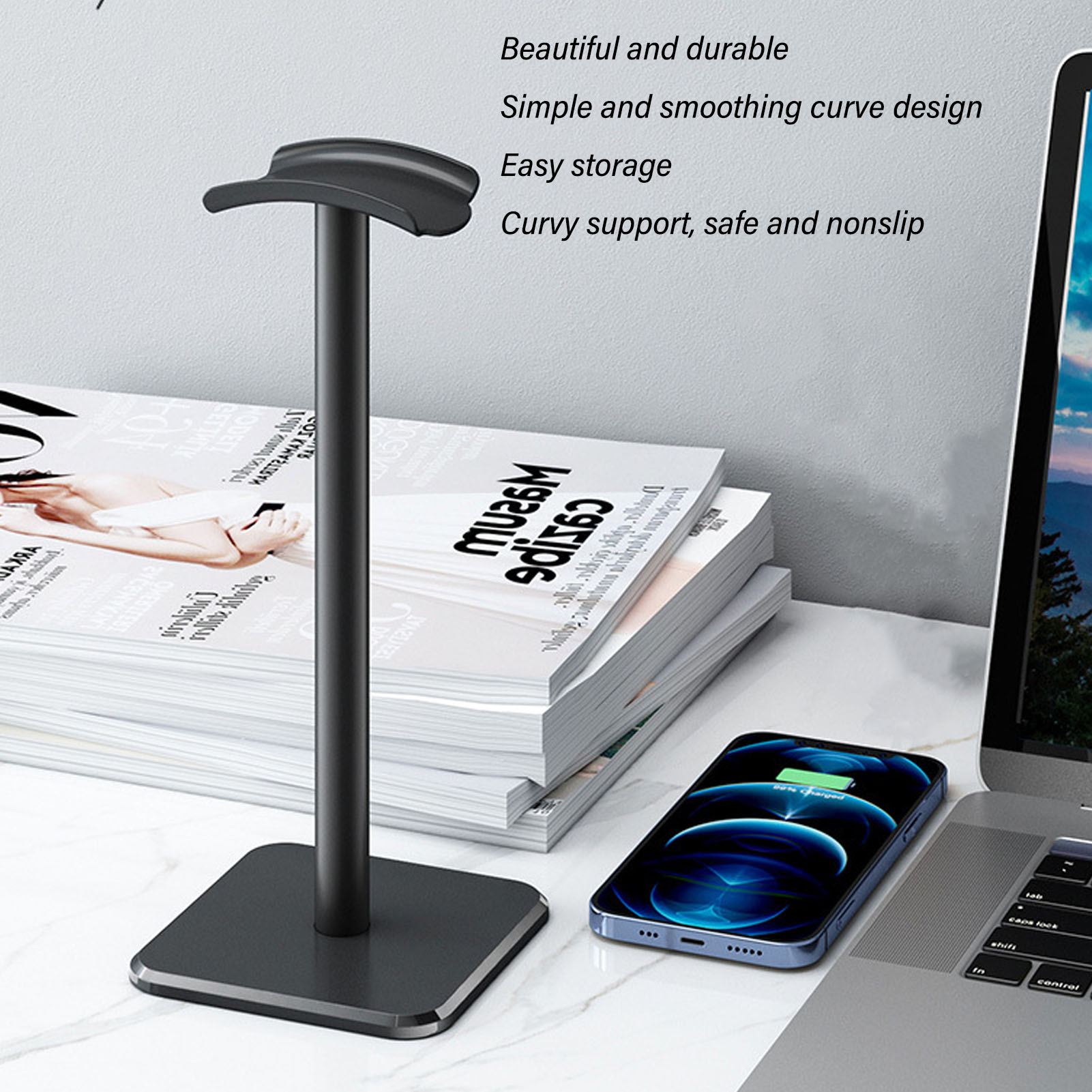 Stojak na słuchawki Zaokrąglon – Home Bar Stand recenzja i cena