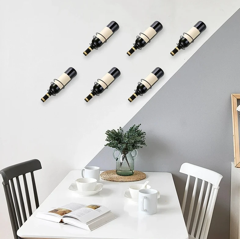 Zestaw 6 naściennych stojaków  – Home Bar Stand recenzja i cena